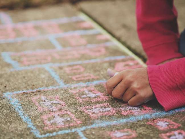 sidewalk chalk